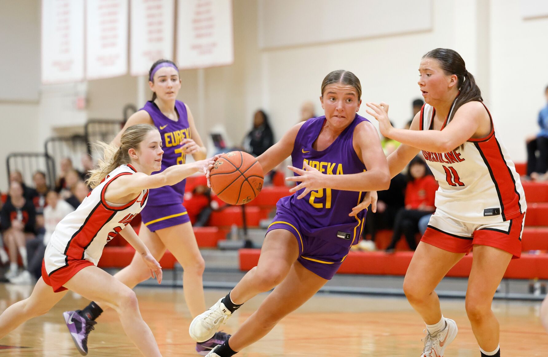Visitation Christmas Tournament, first round: Ursuline v. Eureka